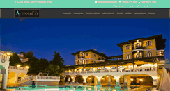 Desktop Screenshot of hotelaltinsaray.com